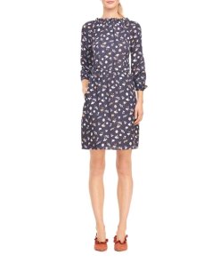 Rebecca Taylor Holly Flower Print Silk Dress