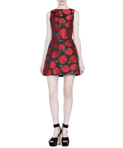 Alice + Olivia Malin Sleeveless Boatneck Dress