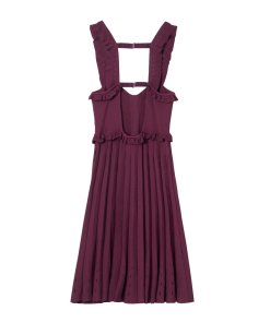 Sandro Silvi Ruffle Strap A-Line Dress