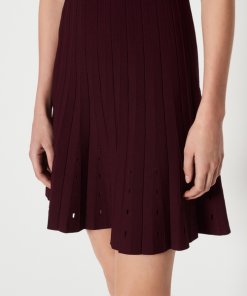 Sandro Silvi Ruffle Strap A-Line Dress