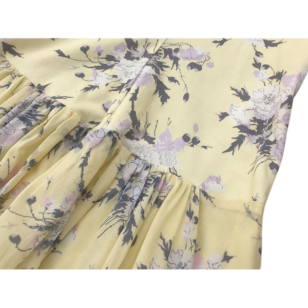 Rebecca Taylor Lemon Rose Jersey Midi Dress