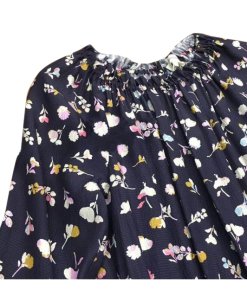 Rebecca Taylor Holly Flower Print Silk Dress