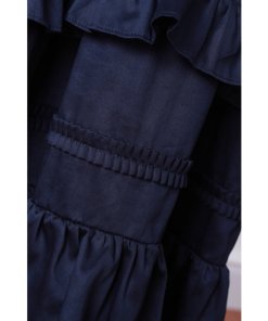 Rebecca Taylor Cotton Sateen Smocked Tank & Skirt