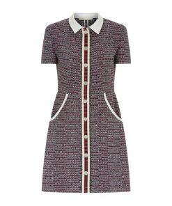 Maje Natelle Tweed Mini Dress