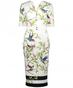 Ted Baker Everly Highgrove Sleeved Bodycon Dress