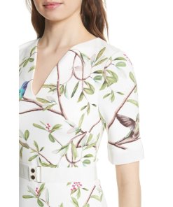 Ted Baker Everly Highgrove Sleeved Bodycon Dress