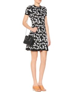 Kenzo Jackie Flowers Knit Mini Dress
