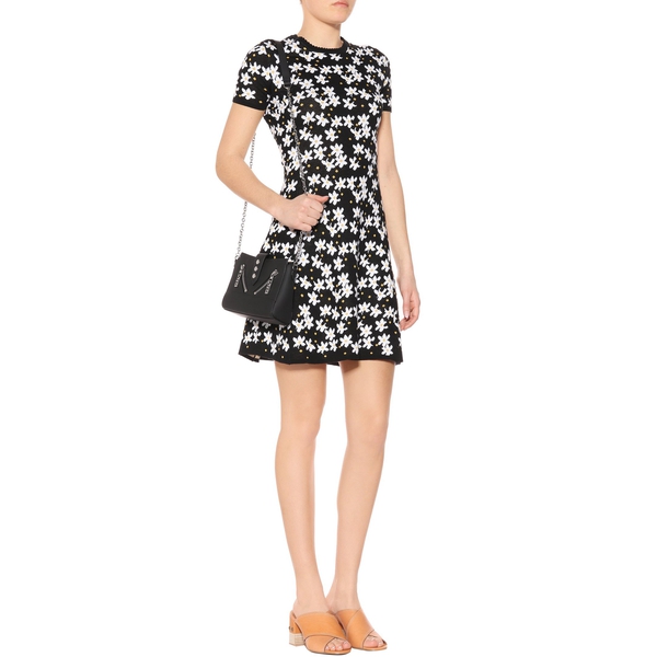 Kenzo Jackie Flowers Knit Mini Dress  evaChic