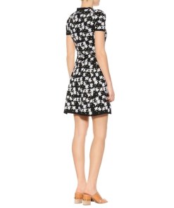 Kenzo Jackie Flowers Knit Mini DressKenzo Jackie Flowers Knit Mini Dress