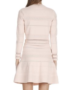 Sandro Eglantine Eyelet-Detail Cardigan & Enor Skirt – evaChic