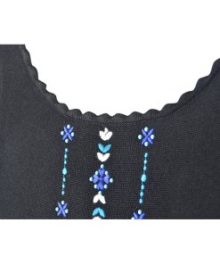 Sandro Safe Scalloped Beaded A-Line Dress