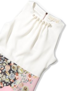 Ted Baker Rubelle Blenheim Palace Ruched Detail Midi Dress