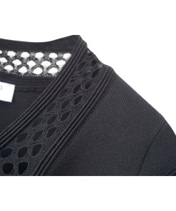 Sandro Kady Eyelet-Detail A-Line Dress