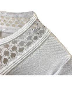 Sandro Kady Eyelet-Detail A-Line Dress