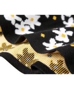 Kenzo Jackie Flowers Knit Mini Dress