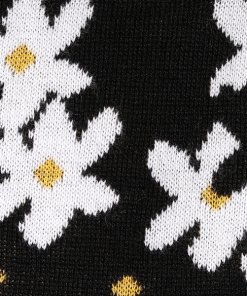 Kenzo Jackie Flowers Knit Mini Dress