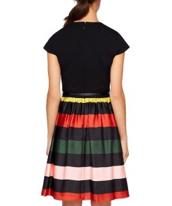 Ted Baker Aneli Cruise Stripe-Detail Dress