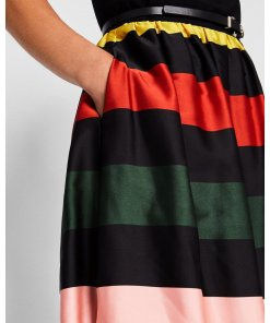 Ted Baker Aneli Cruise Stripe-Detail Dress