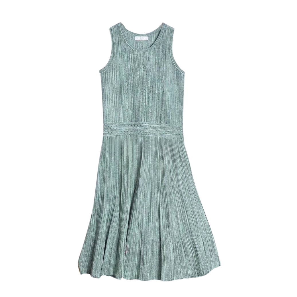 Sandro Salva Sleeveless Lurex Dress  evaChic