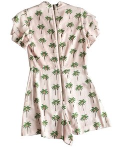 Alice + Olivia X Angelica Hicks Macall Ruffle Romper