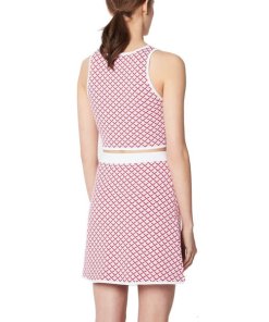 Sandro Twin Cropped Knit Top & Viviane Skirt