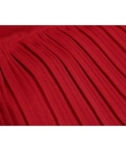 Maje Rockano Tiered Pleated Dress