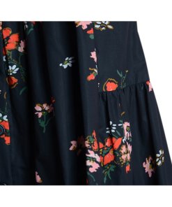 Rebecca Taylor Marguerite Floral Poplin Skirt