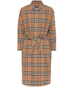 burberry-vintage-checked-cotton-shirtdress