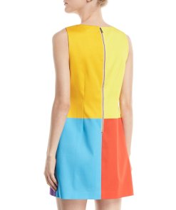 Alice + Olivia X The Beatles Clyde Printed Mini Shift Dress