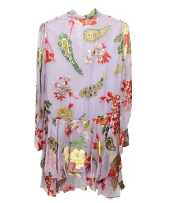 Alice + Olivia Moore Floral Ruffle Dress