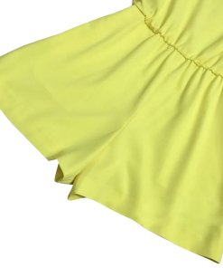 Alice + Olivia Ashlea Flutter-Sleeve Romper