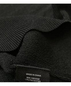 Theory Wooster Crepe Knit Long-Sleeve V-Neck Dress – evaChic