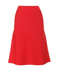 T by Alexander Wang Stretch A-Line Flare Skirt