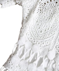 Maje Roseray Lace Midi Dress