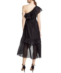 Ulla Johnson Clemente Ruffle Midi Dress