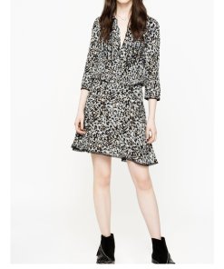 Zadig & Voltaire Raspail Leo Crinkle Dress
