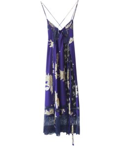 Zadig & Voltaire Roses Blossom Silk Dress