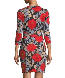 Diane von Furstenberg New Julian Mini Wrap Dress