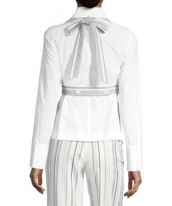 Robert Rodriguez Striped Halter Top