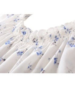 Rebecca Taylor Francine Off-the-Shoulder Floral Silk Dress