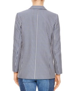 Sandro Elia Mini Houndstooth Blazer