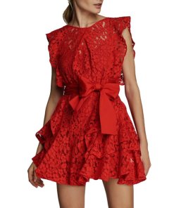 Marissa Webb Melodie Lace Mini Dress