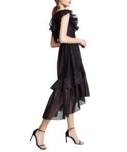 Ulla Johnson Clemente Ruffle Midi Dress