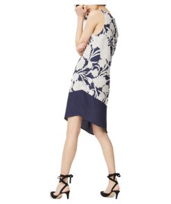 Club Monaco Quynh Floral Asymmetric Dress