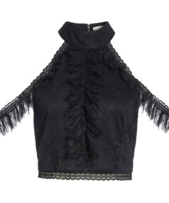 Alice + Olivia Regina Cold-Shoulder Top & Triss High-Low Skirt