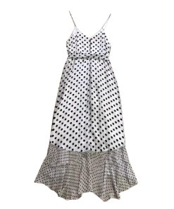 Alice + Olivia Mable Polka Dot Faux-Wrap Dress