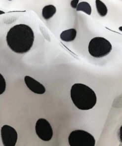 Alice + Olivia Mable Polka Dot Faux-Wrap Dress