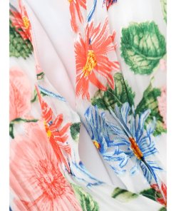 Alice + Olivia Trista Cross Front Blouson Top