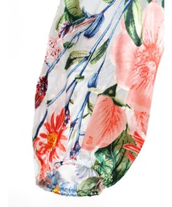 Alice + Olivia Trista Cross Front Blouson Top