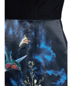 Alice + Olivia Alejandra Enchanted Forest Print Dress